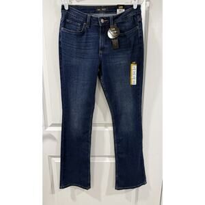 Lee Bootcut Jeans Women’s Size 8 Regular Fit Mid Rise Blue Denim